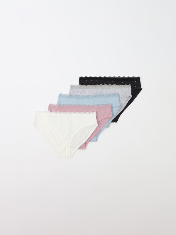 Pack of 5 matching briefs