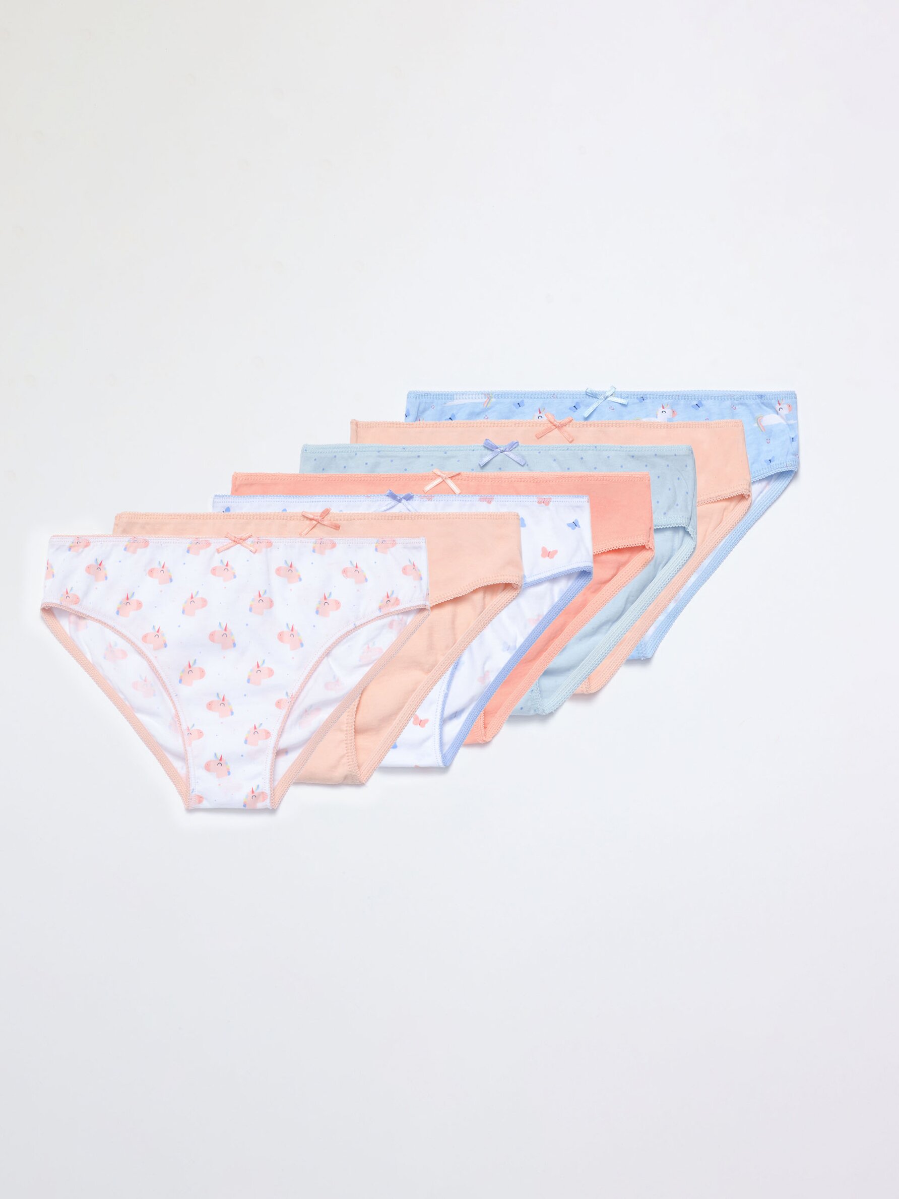 7-pack of classic unicorn briefs - Underwear - CLOTHING - Girl - Kids 