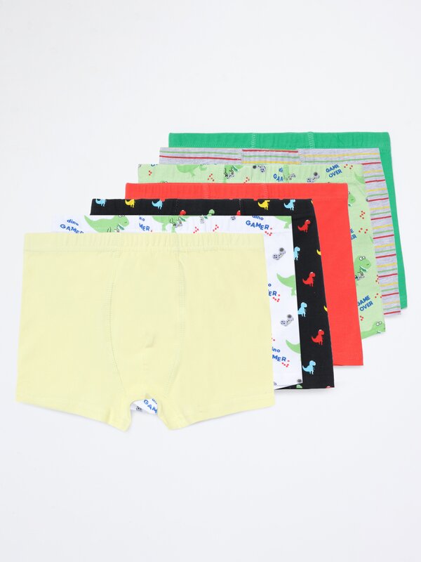 7-Pack of printed boxer shorts