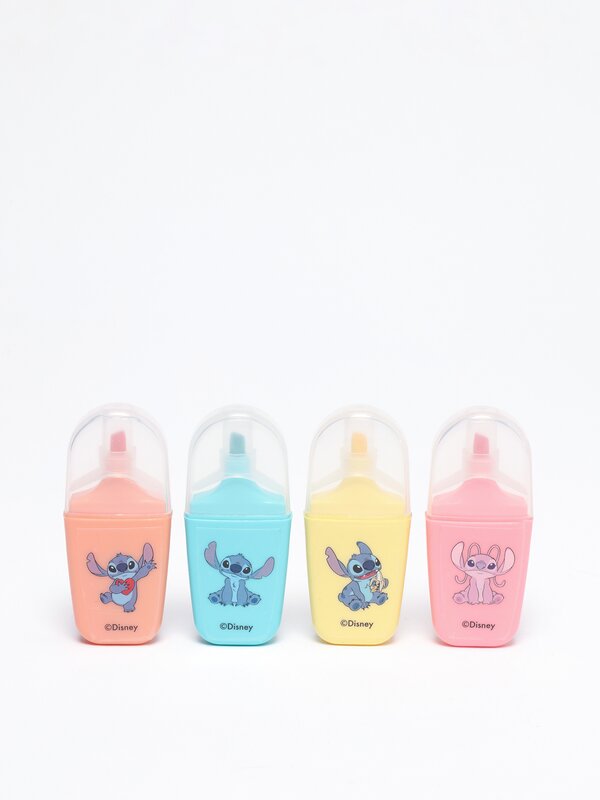 4-pack of Stitch ©Disney highlighters