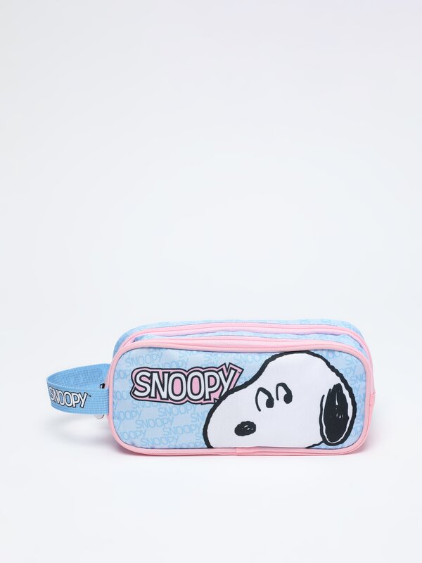 Snoopy Peanuts™ double zip pencil case