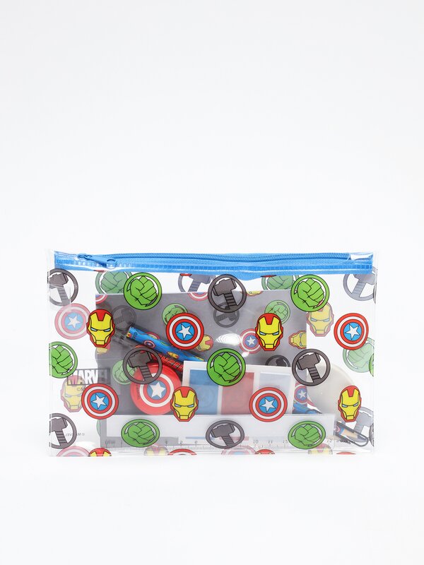 Pack de papelaria dos The Avengers ©Marvel