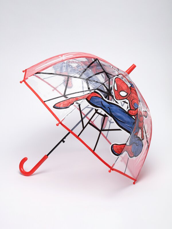 Guarda-chuva transparente do Spiderman ©Marvel