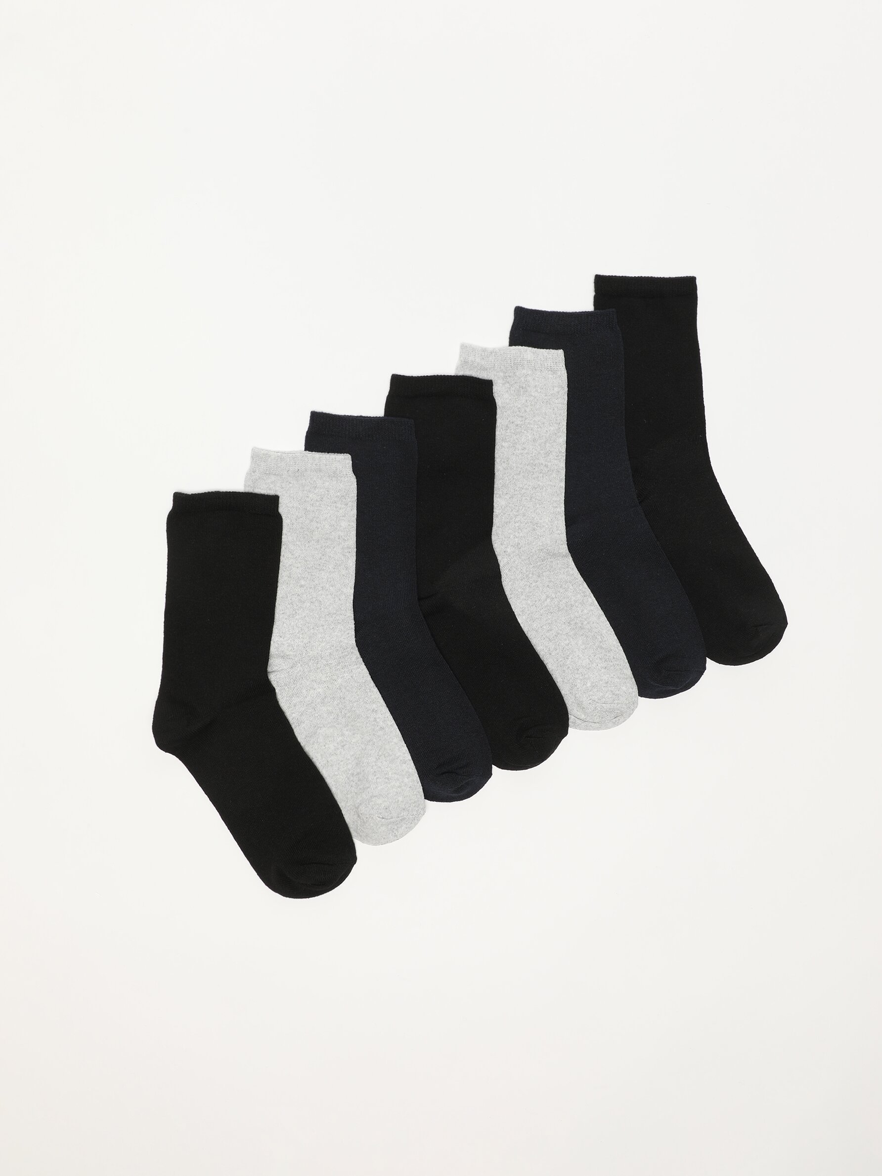 Pack 7 pares de calcetines largos de colores - Calcetines largos Calcetines - ROPA Niño | 4 - 14 años - Niños - | Lefties (Canarias)