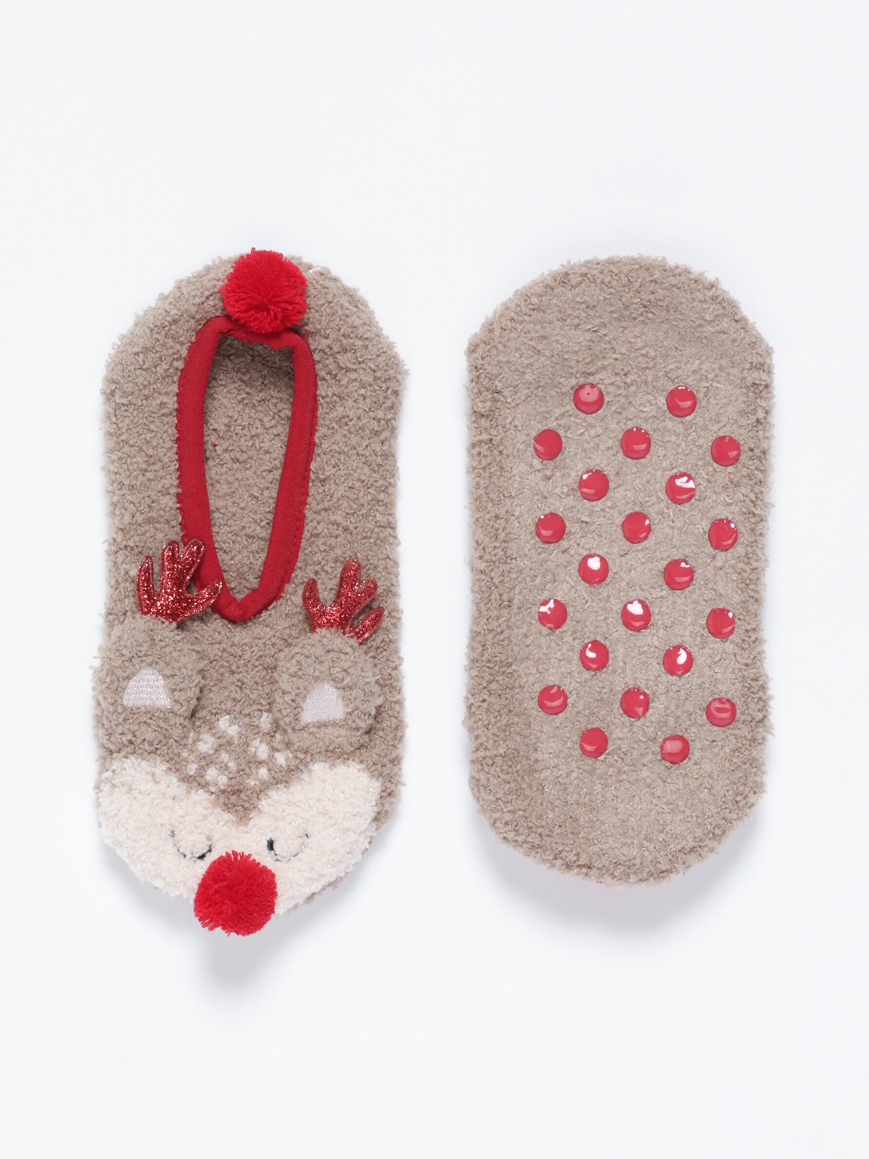 Reindeer discount slipper socks