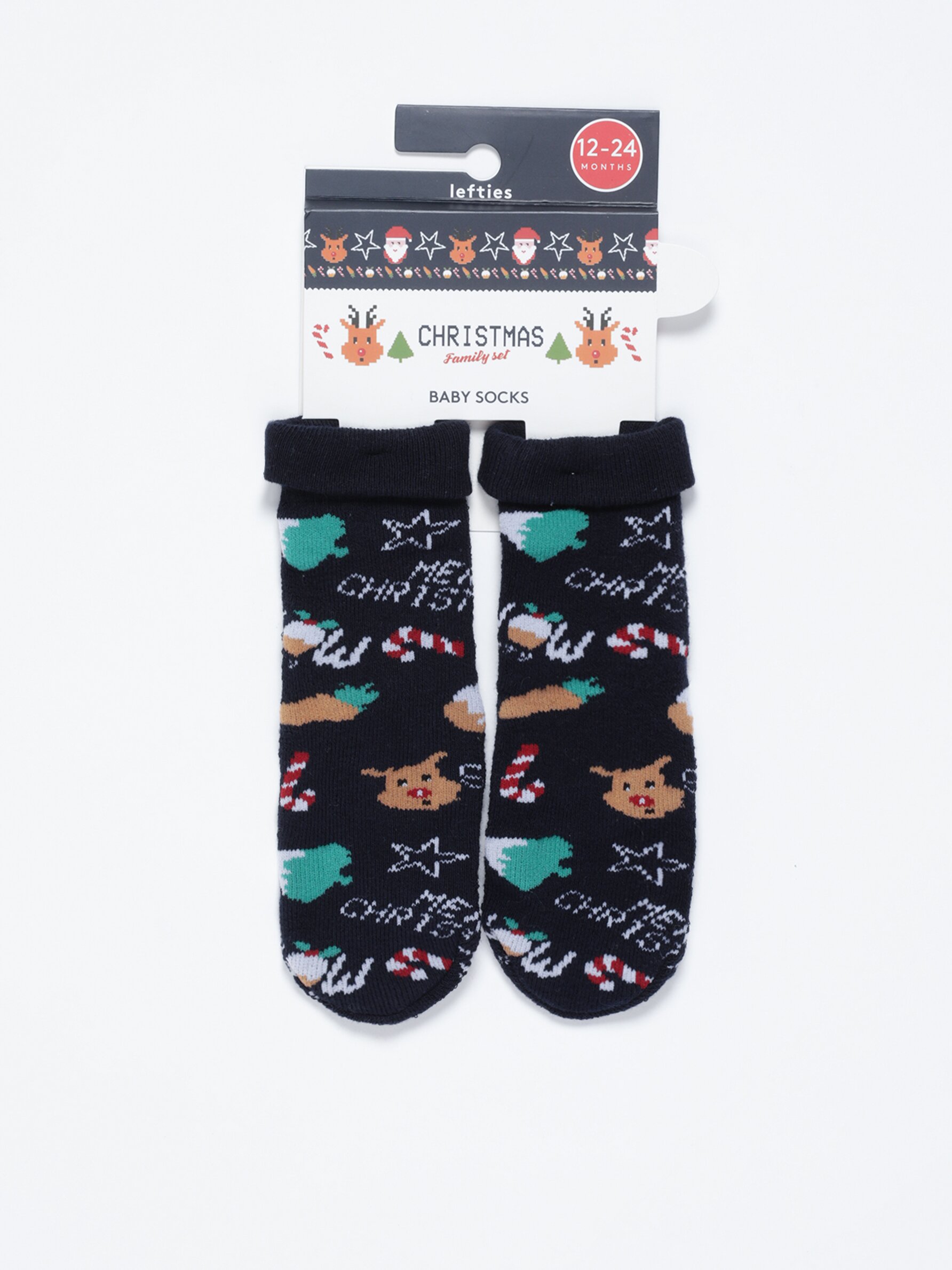 Baby family Christmas socks
