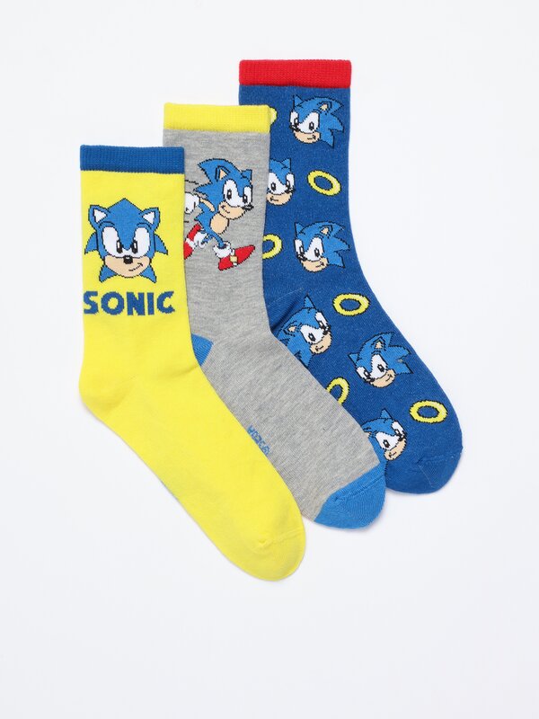 Pack of 3 pairs of SONIC™ | SEGA socks