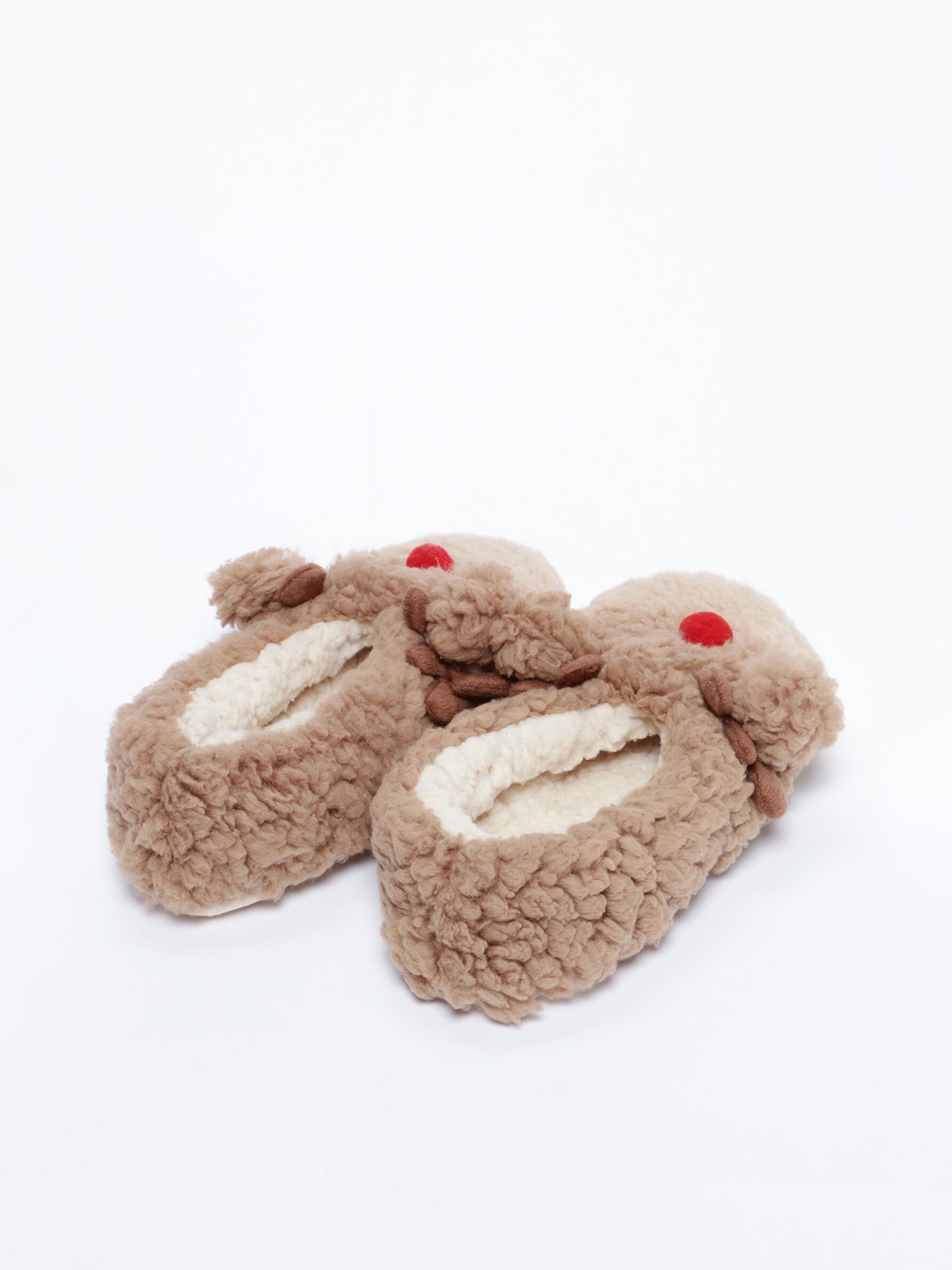 Kids Reindeer house slippers For Her CHRISTMAS STORE