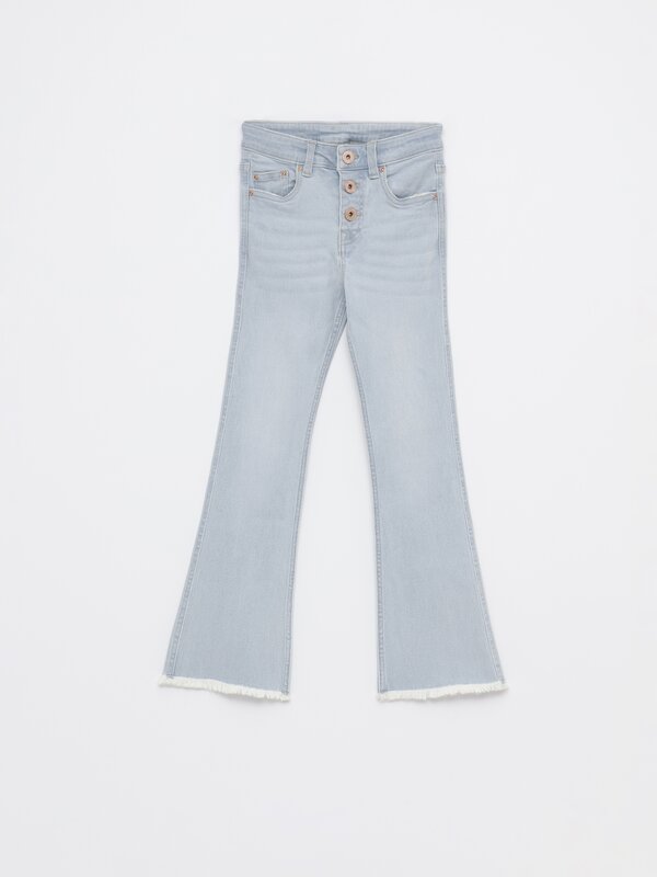 Flared jeans - Trousers - CLOTHING - Girl - Kids - | Lefties SPAIN