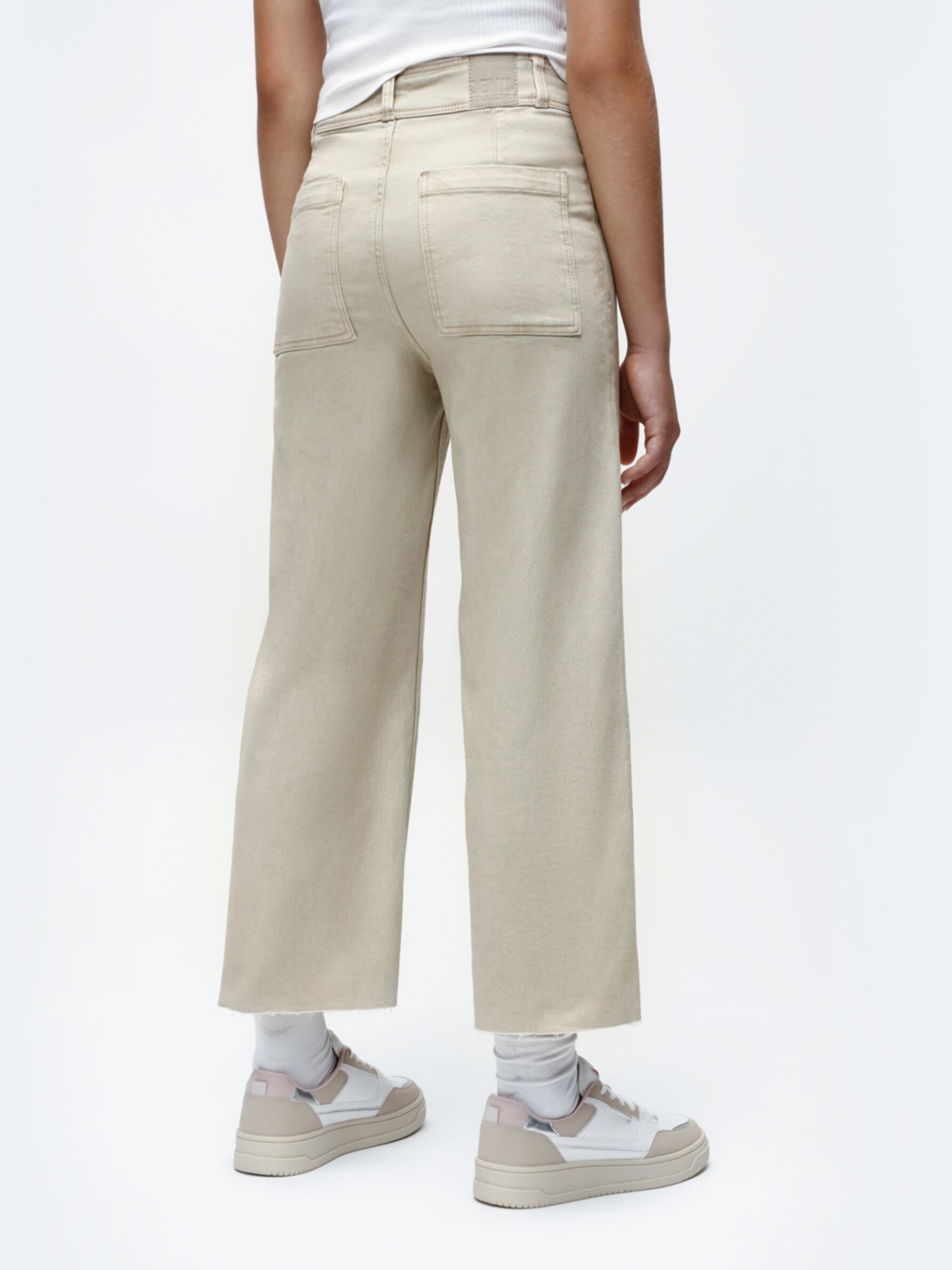 Culotte hot sale jeans beige