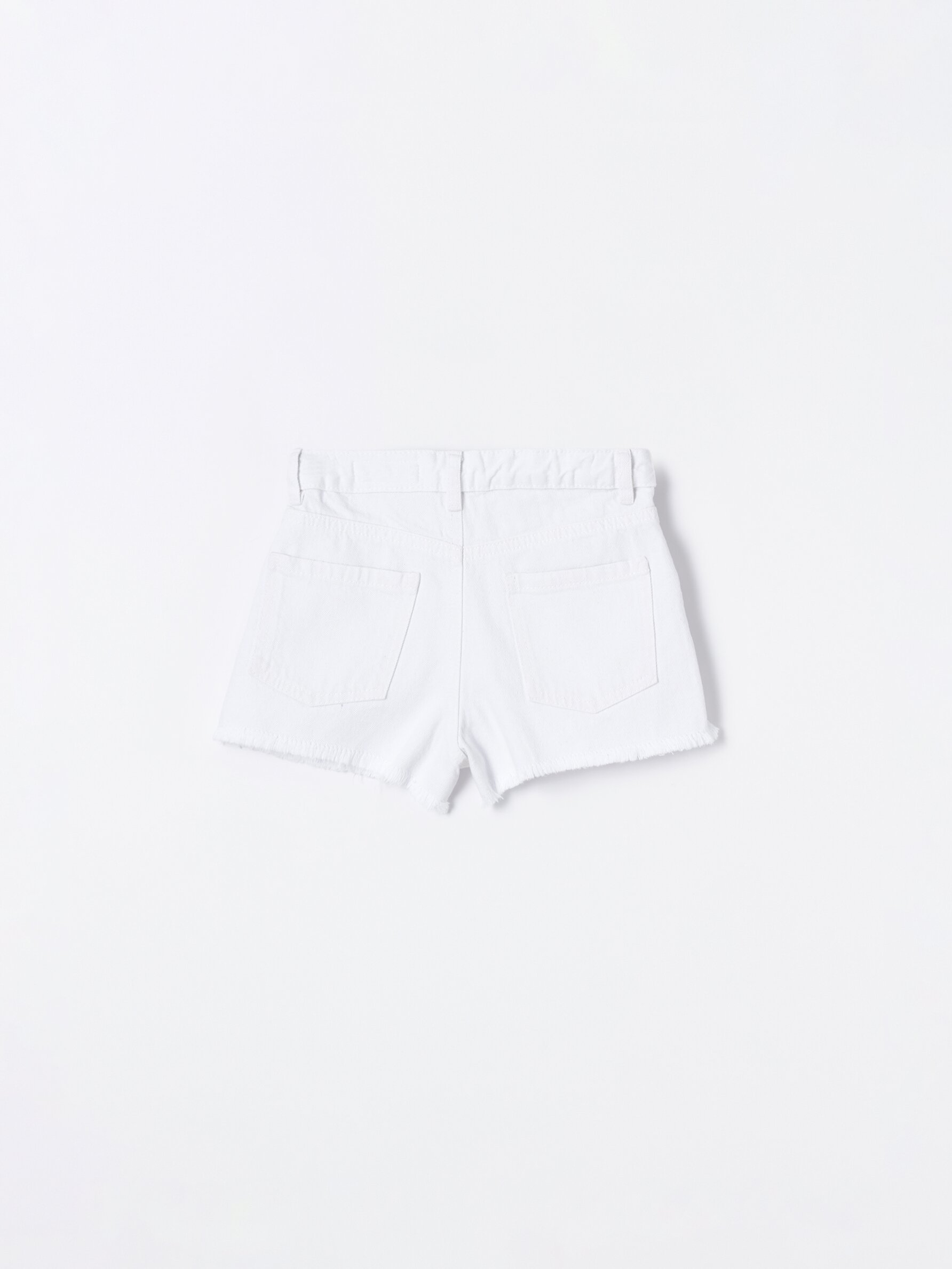 Ripped best sale denim short