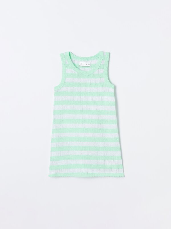 Shimmer cutwork dress