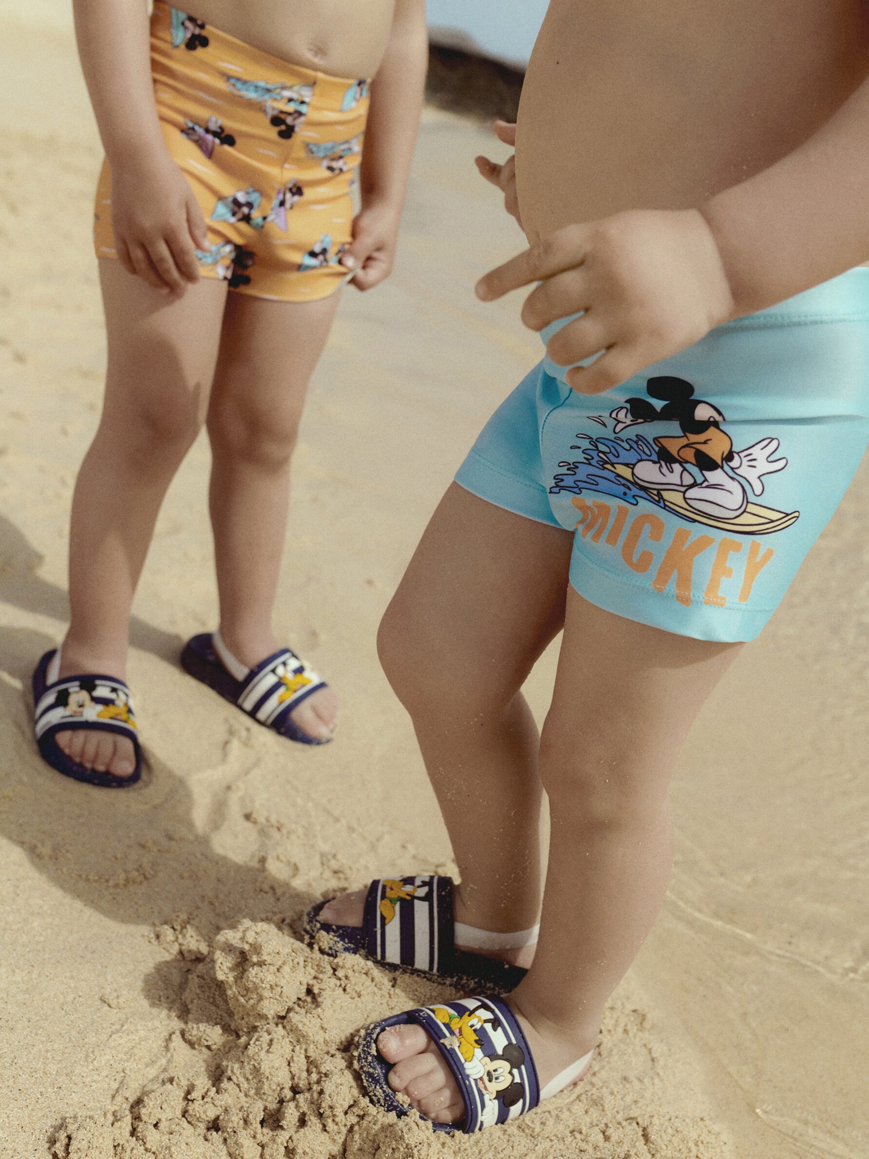 Mickey mouse sale swimming trunks