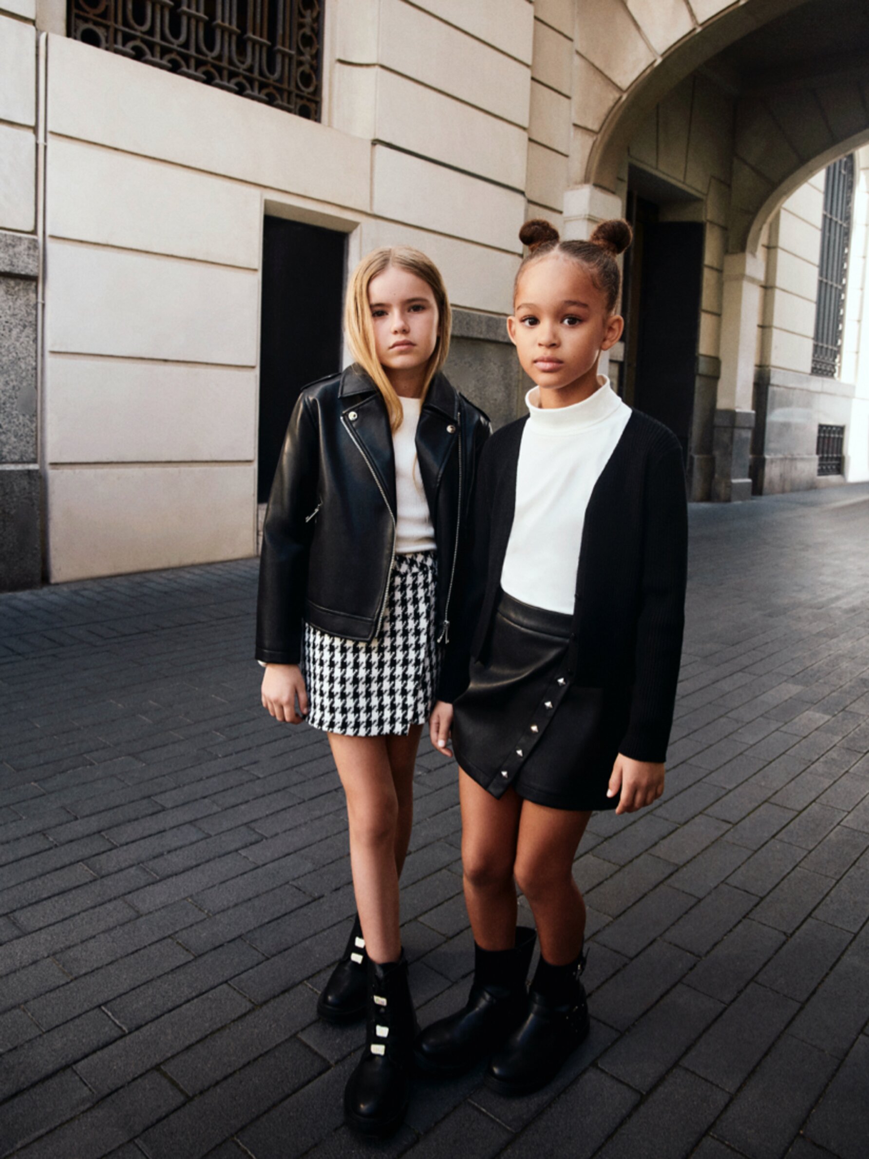 Kids black skort clearance