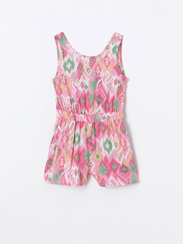 Open back jumpsuit