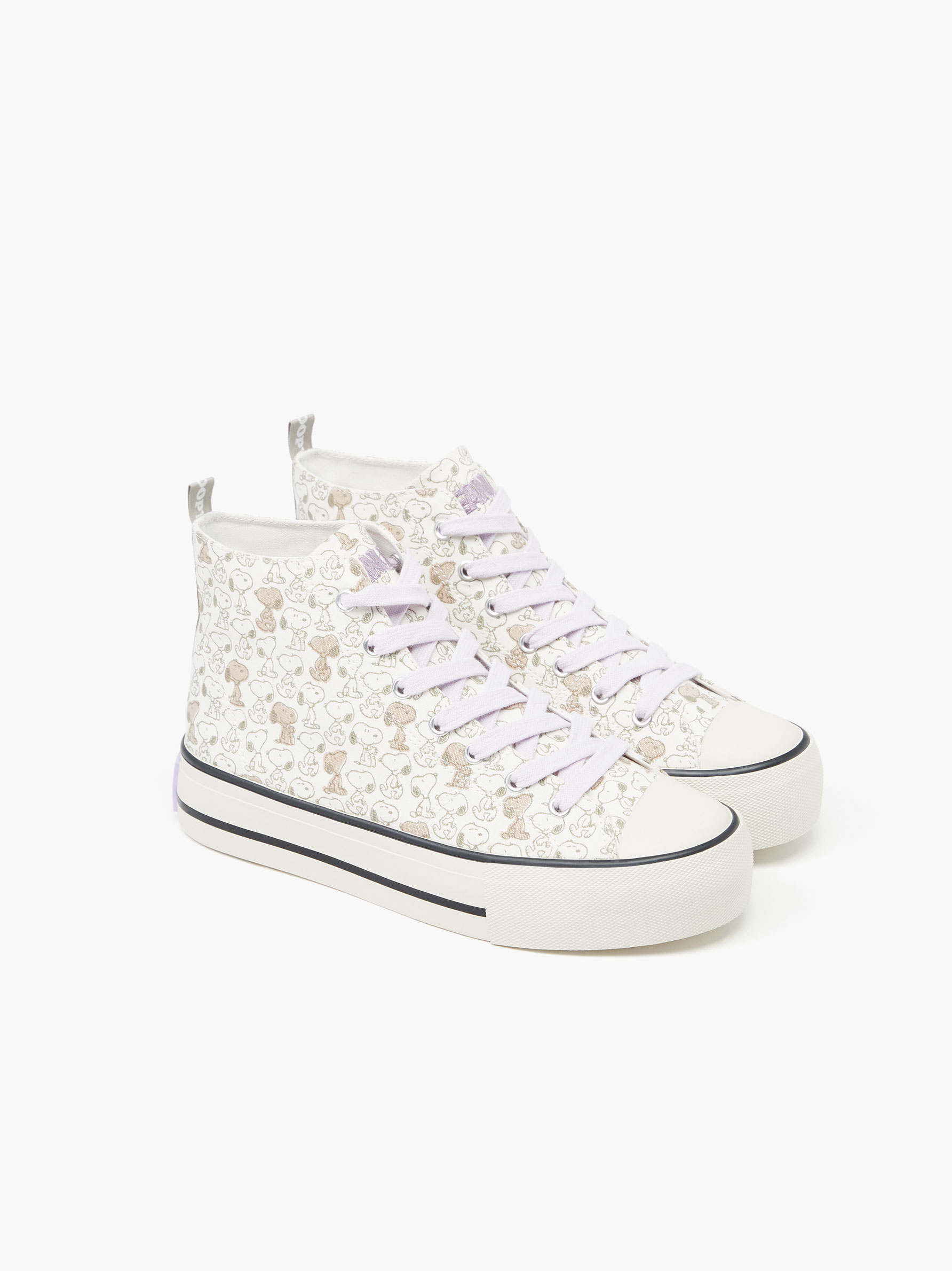 Snoopy PEANUTS high top sneakers Sneakers FOOTWEAR Woman