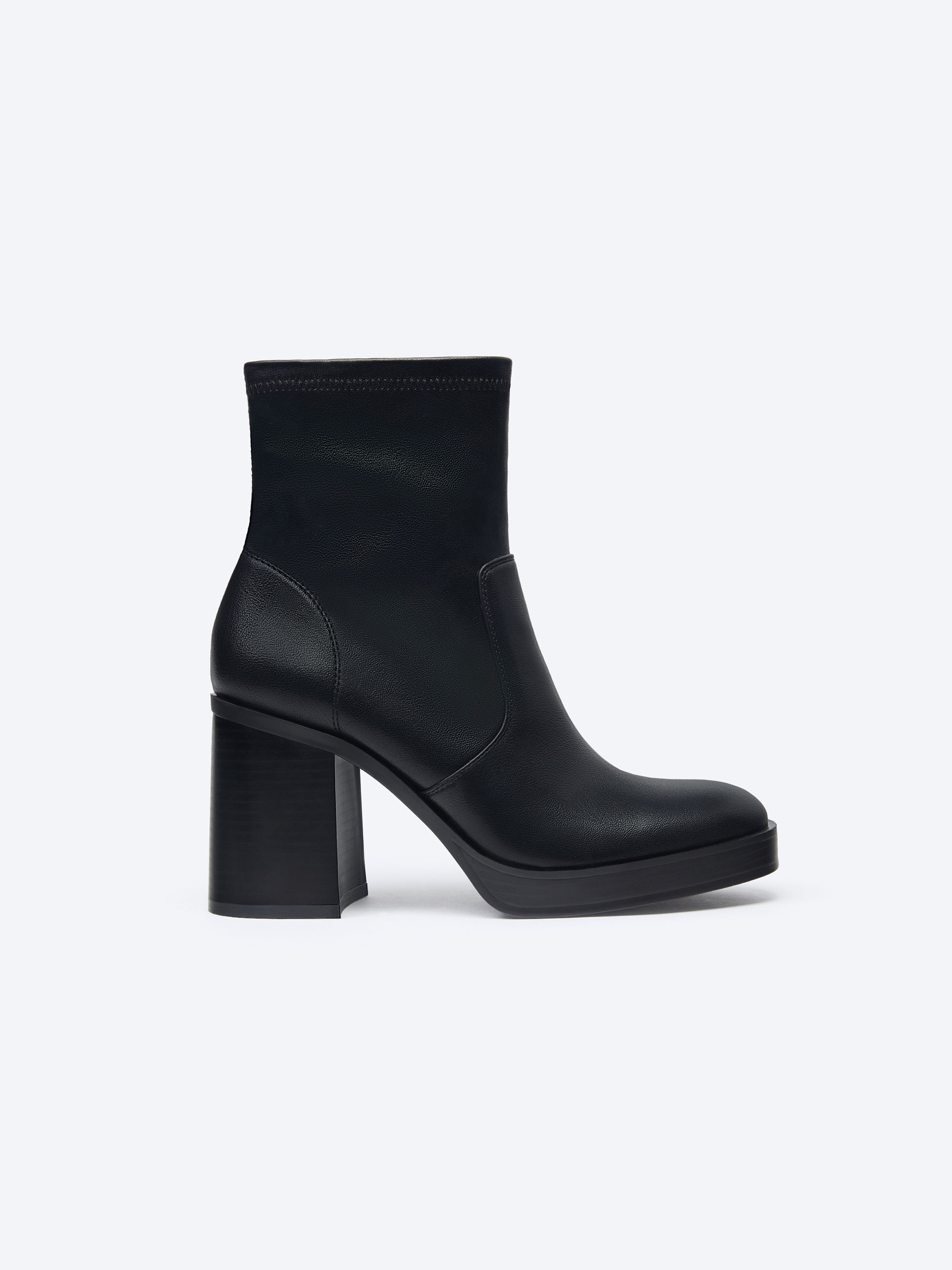 Botin discount elastico negro