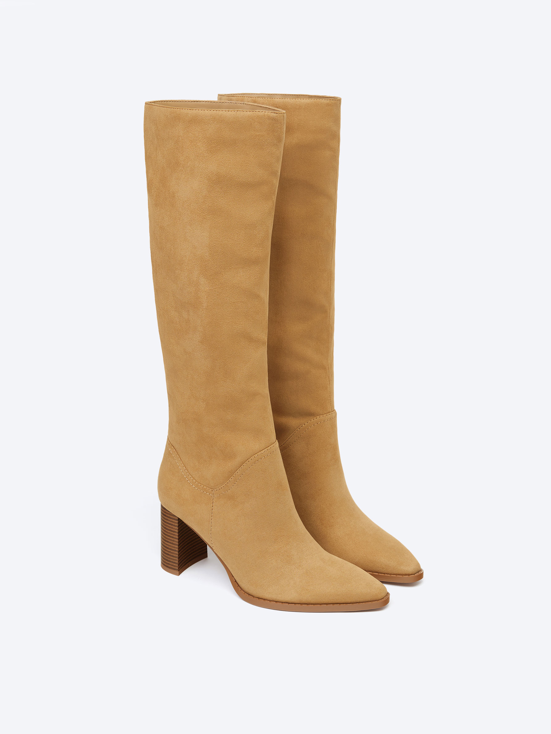 High heel knee high boots FOOTWEAR Woman Lefties Oman