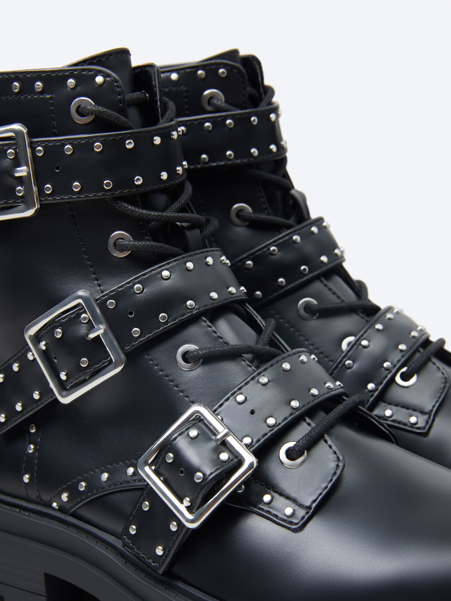 Studded boots sales