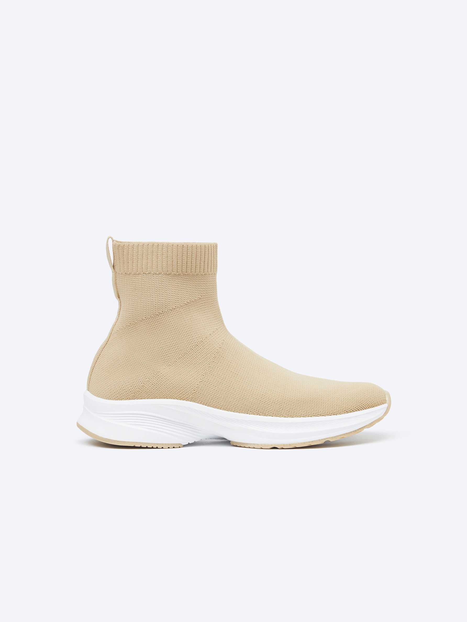 Beige hotsell sock sneaker