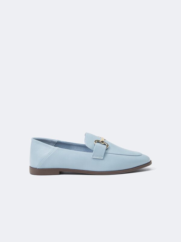 Soft flat loafers FOOTWEAR Woman Lefties Spain Canary