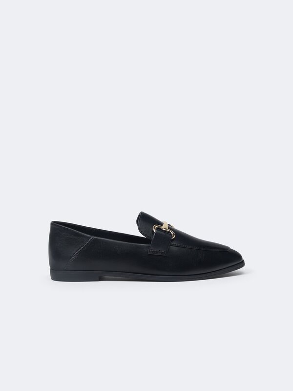 Soft flat loafers