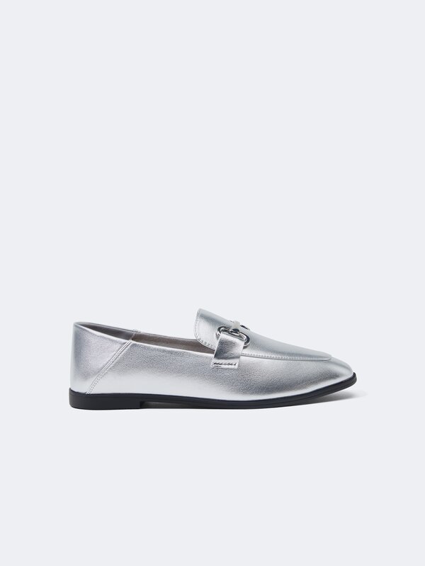 Soft flat loafers