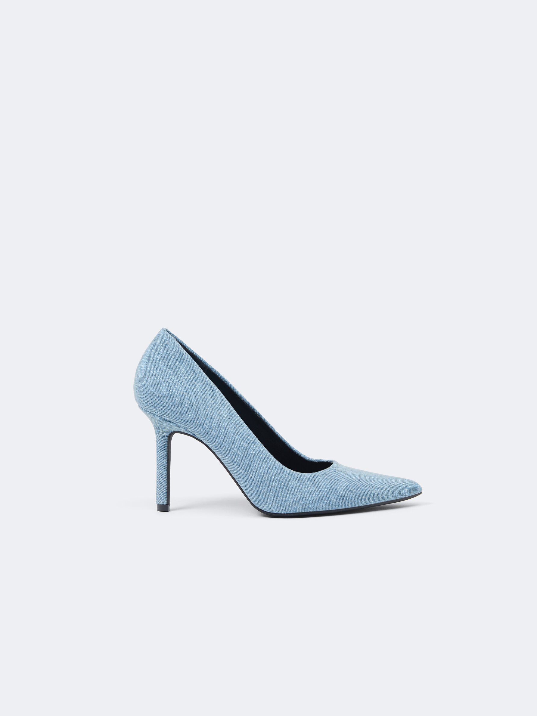 Pale blue court shoes hot sale