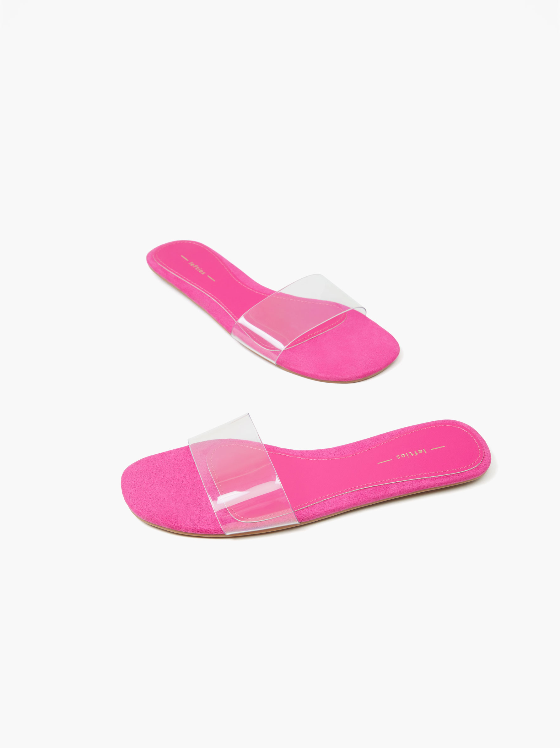 Flat vinyl sandals Lefties Oman