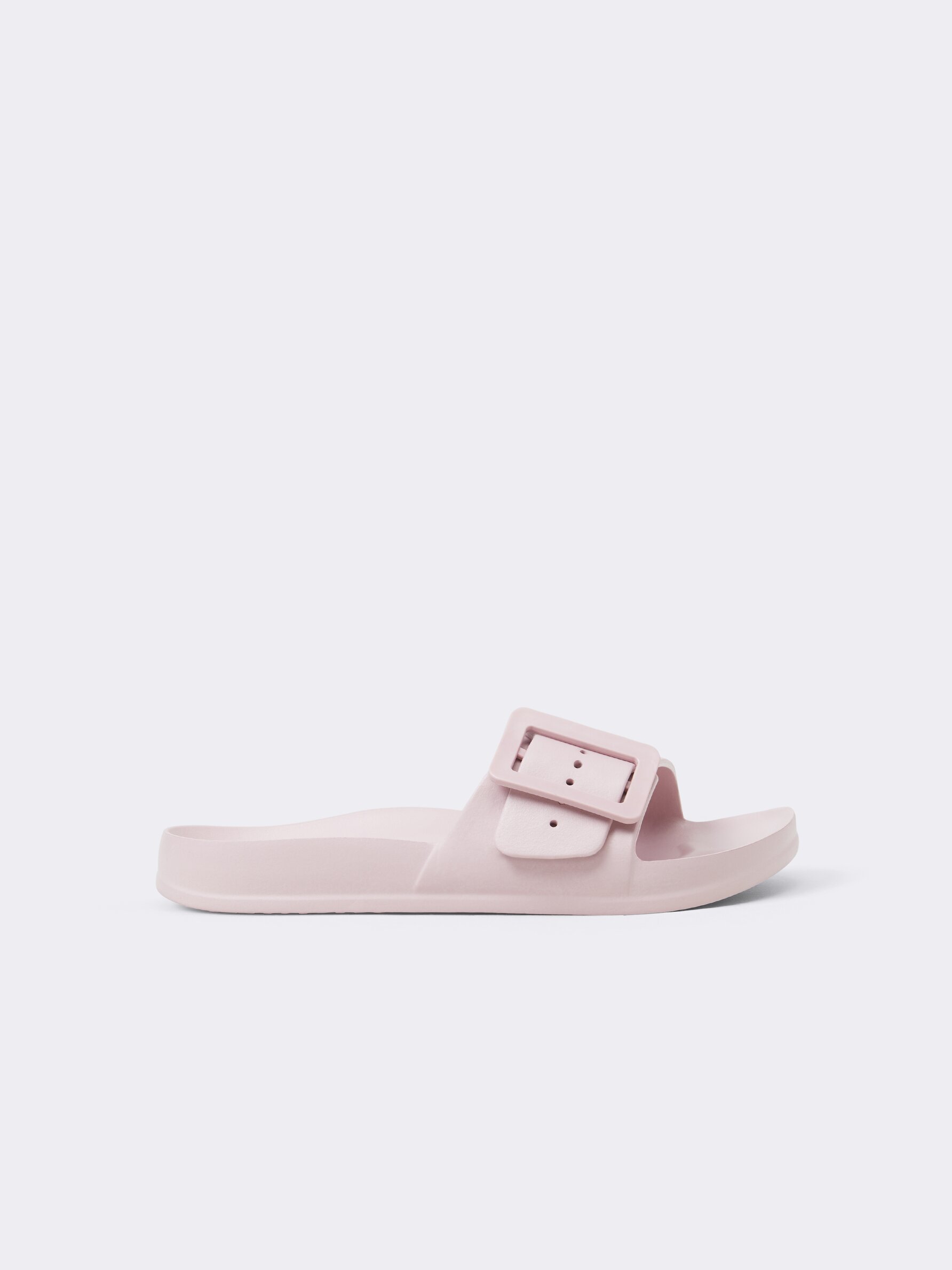Chanclas con hebilla sale mujer