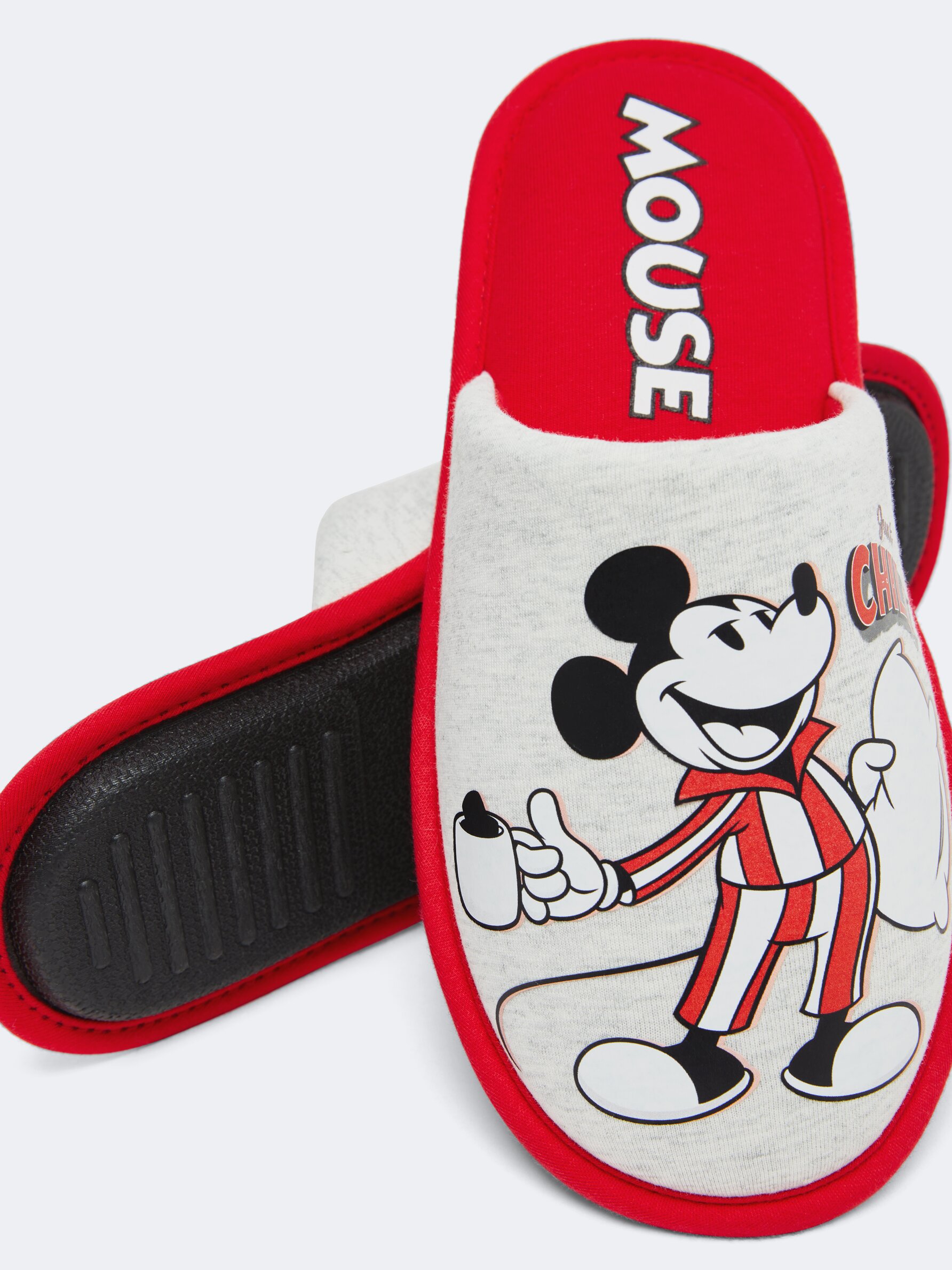 Mens mickey mouse clearance slippers