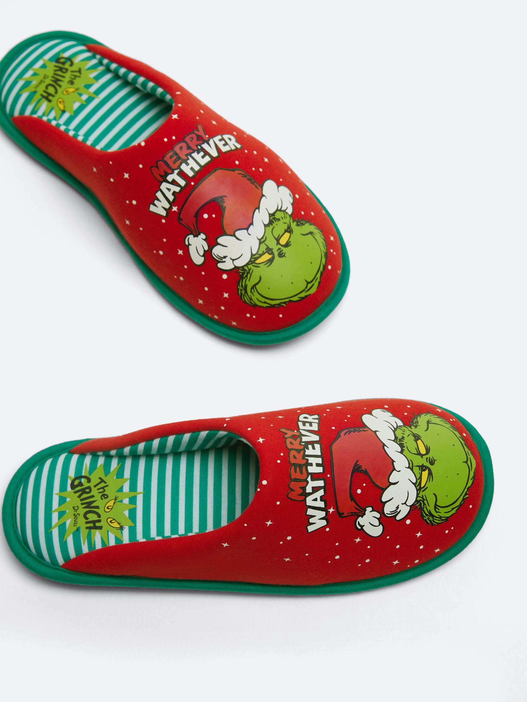 Grinch house new arrivals slippers