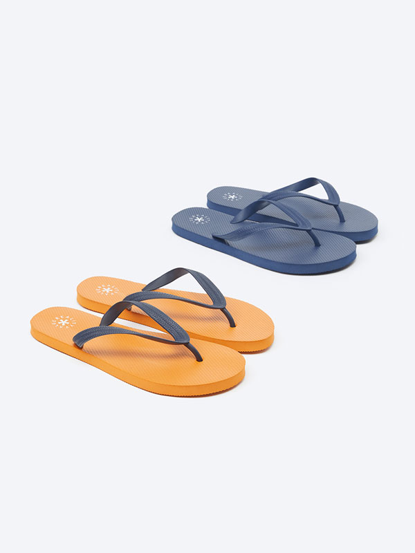 Pack of 2 pool sandals