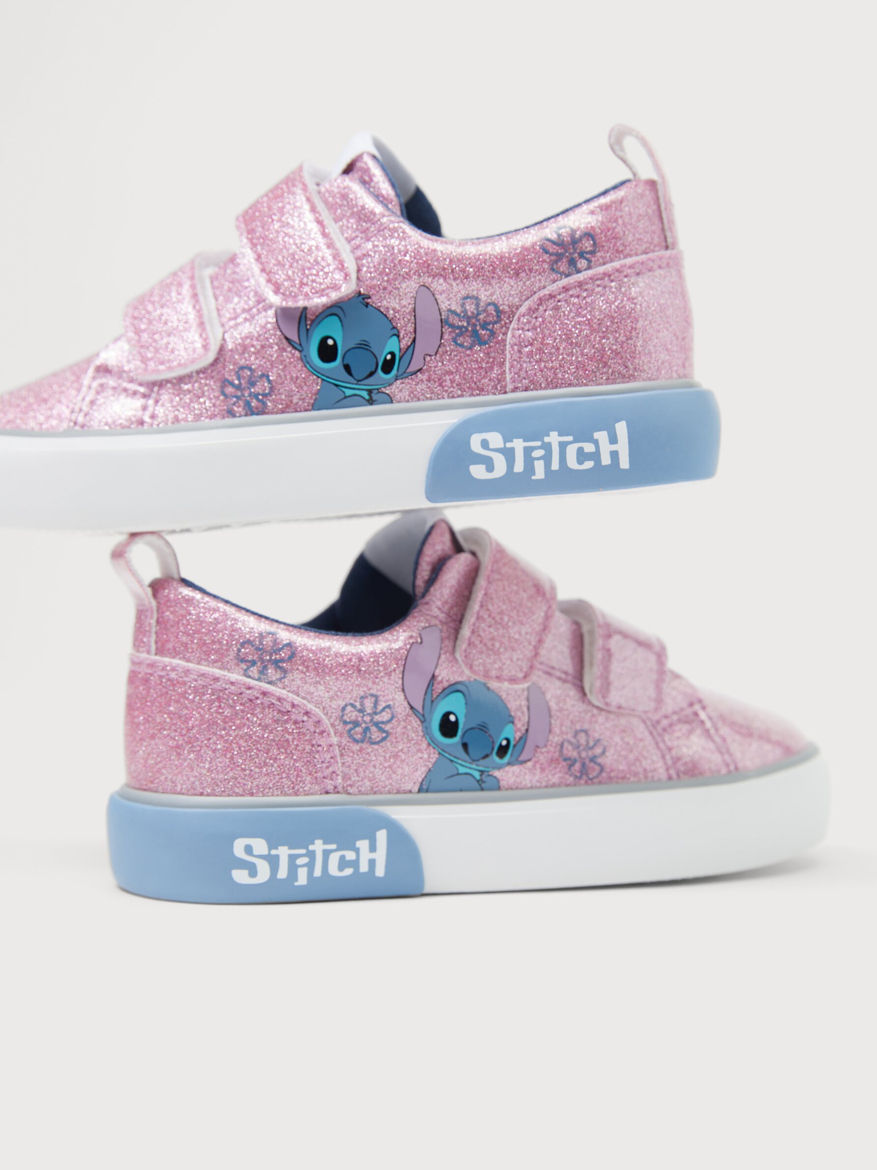 Disney Zapatillas de Stitch, Morado, 35 EU : : Moda