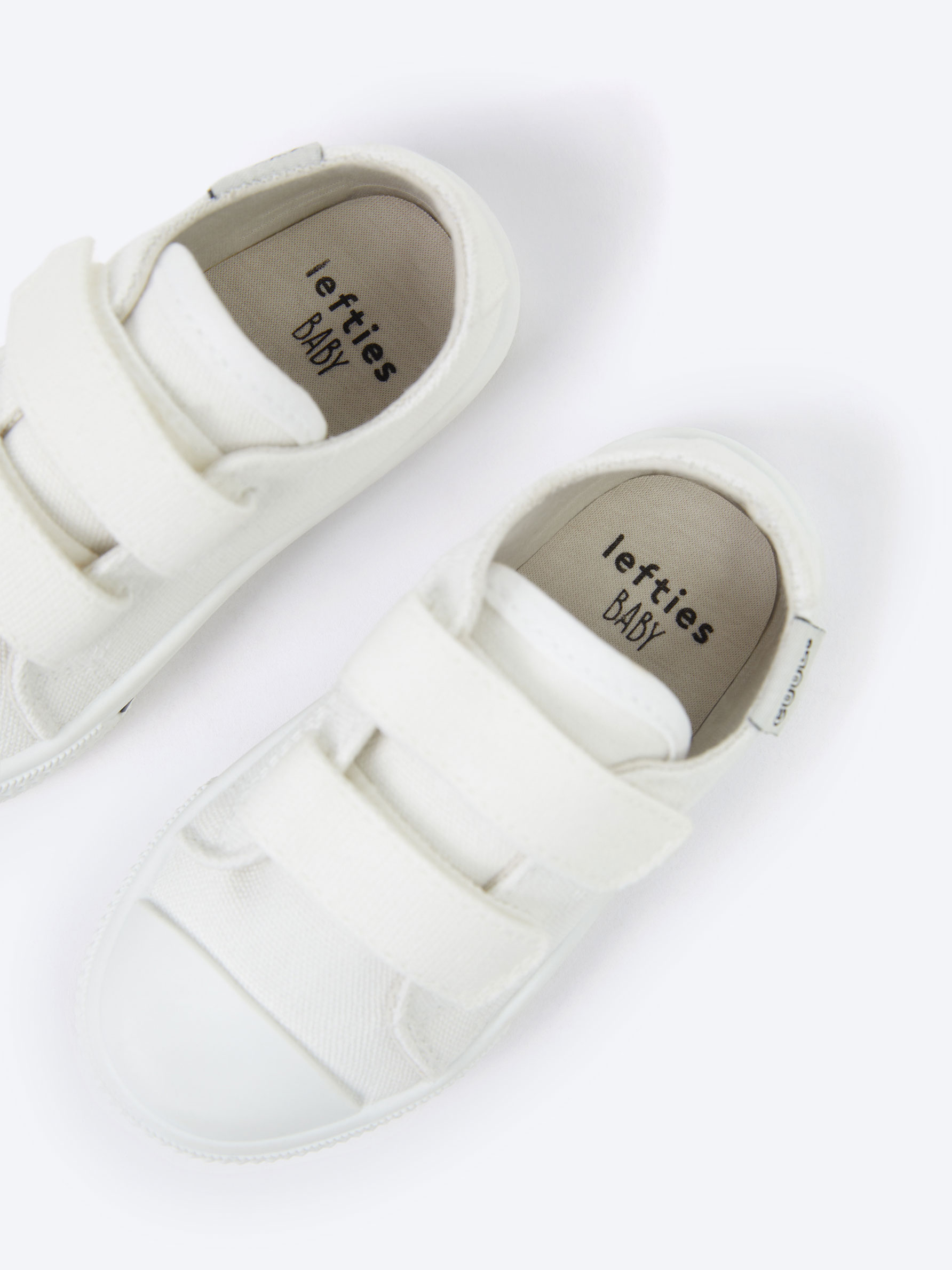 Baby white best sale sneakers