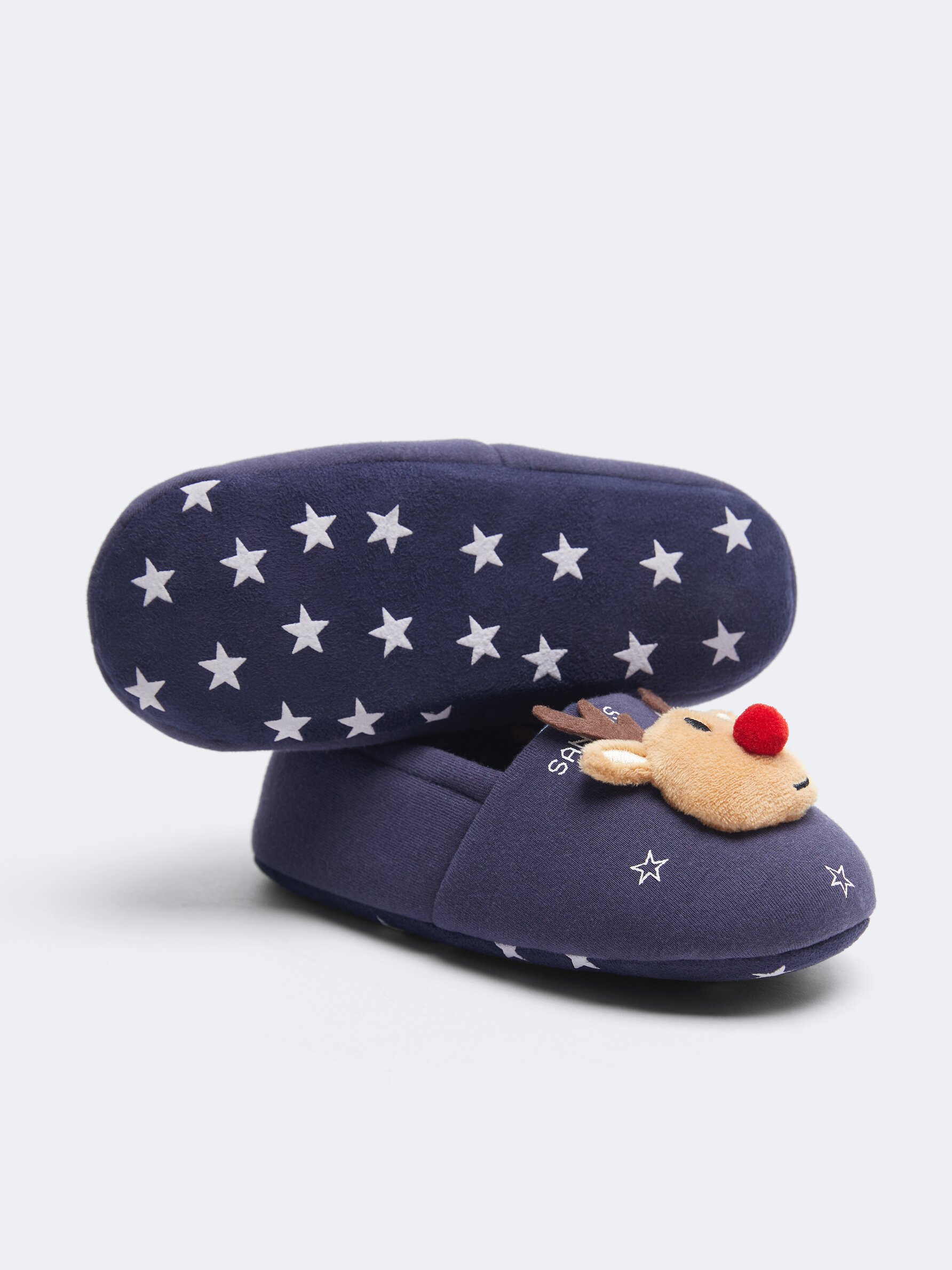 Baby store christmas slippers