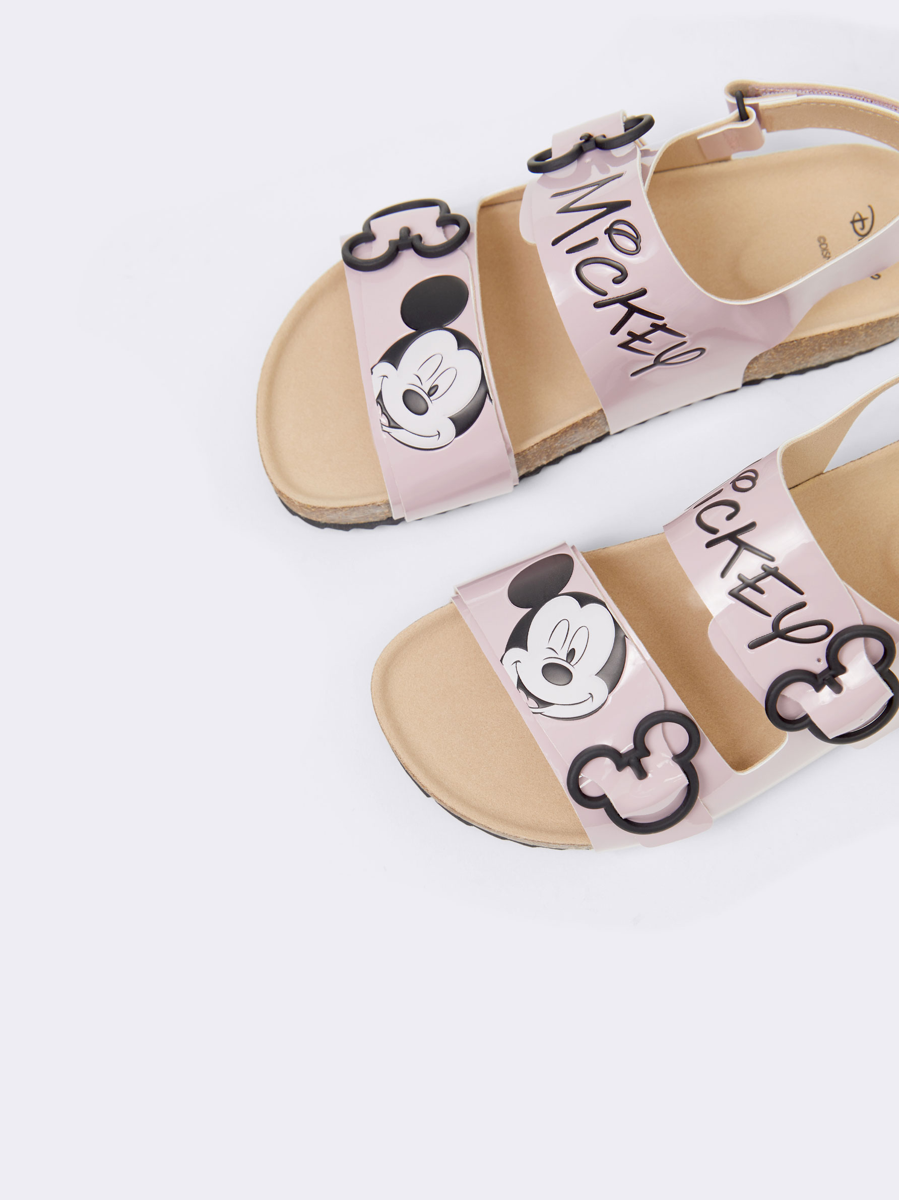 Zara Mickey Mouse black sandals, Babies & Kids, Babies & Kids Fashion on  Carousell