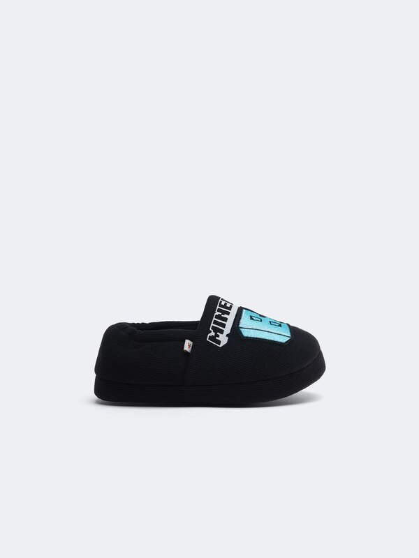 Minecraft house slippers