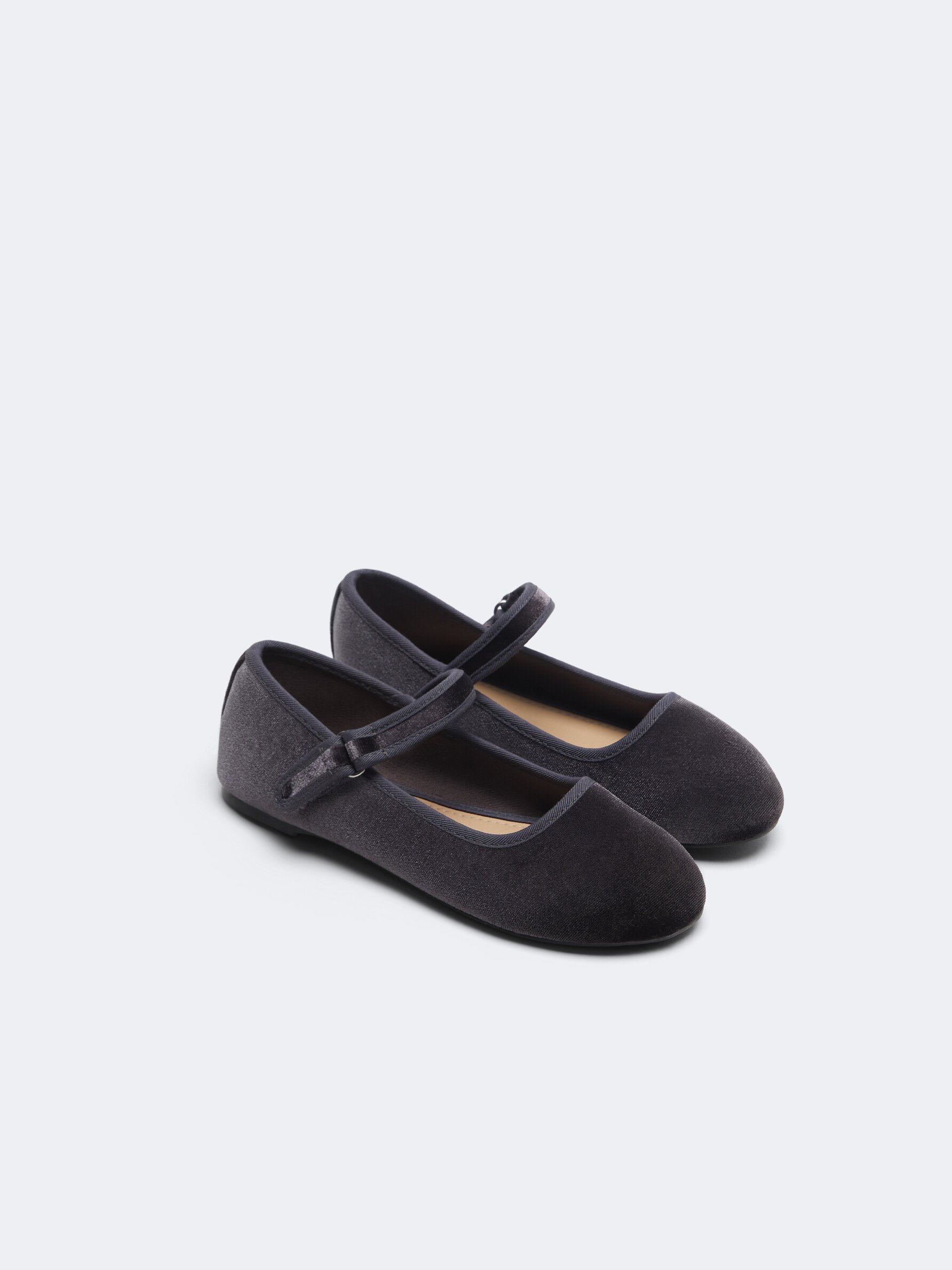 Velvet ballerinas best sale