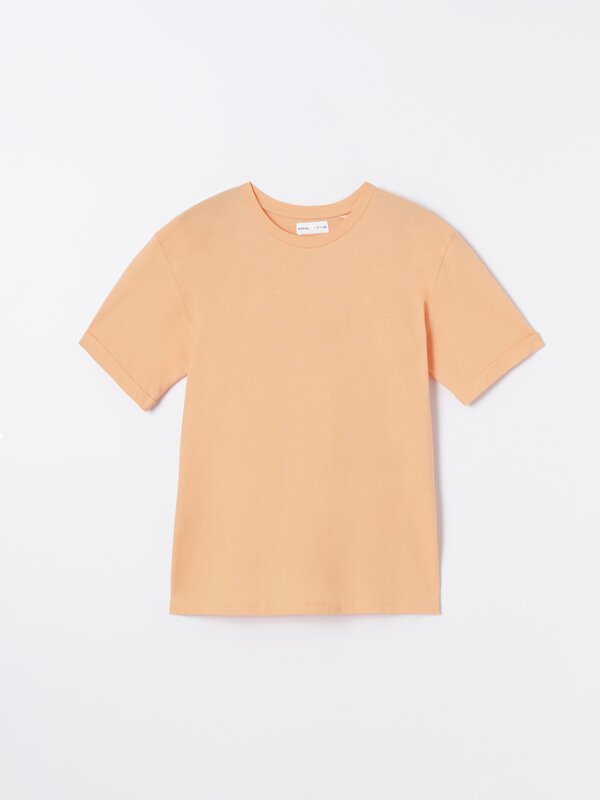T-shirt oversize de manga curta