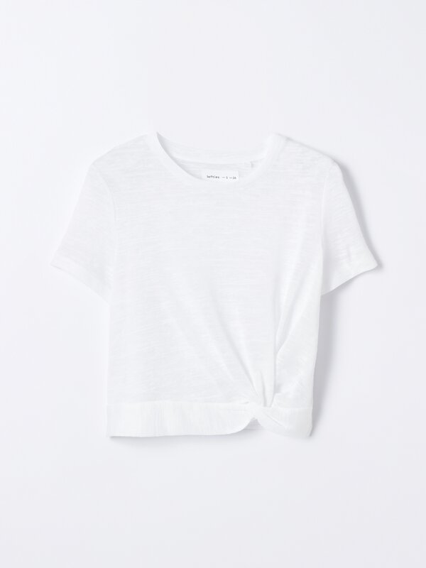 Knotted T-shirt