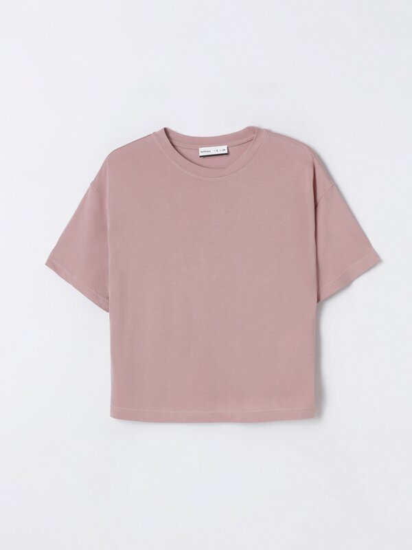 Loose-fitting short sleeve T-shirt