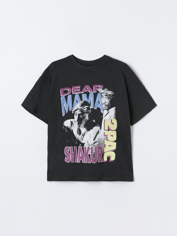 Tupac Shakur ©Universal print T-shirt
