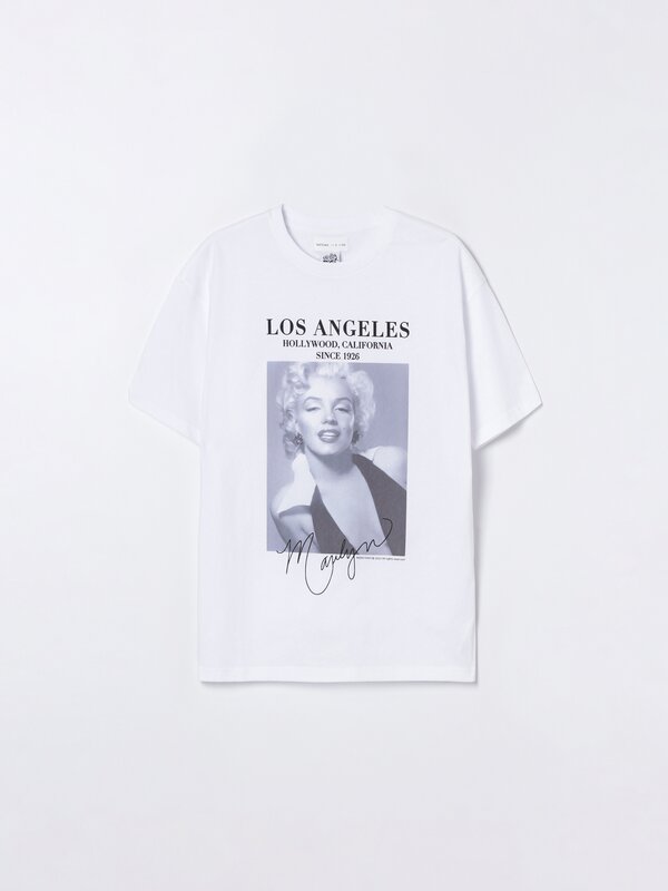 Marilyn print T-shirt