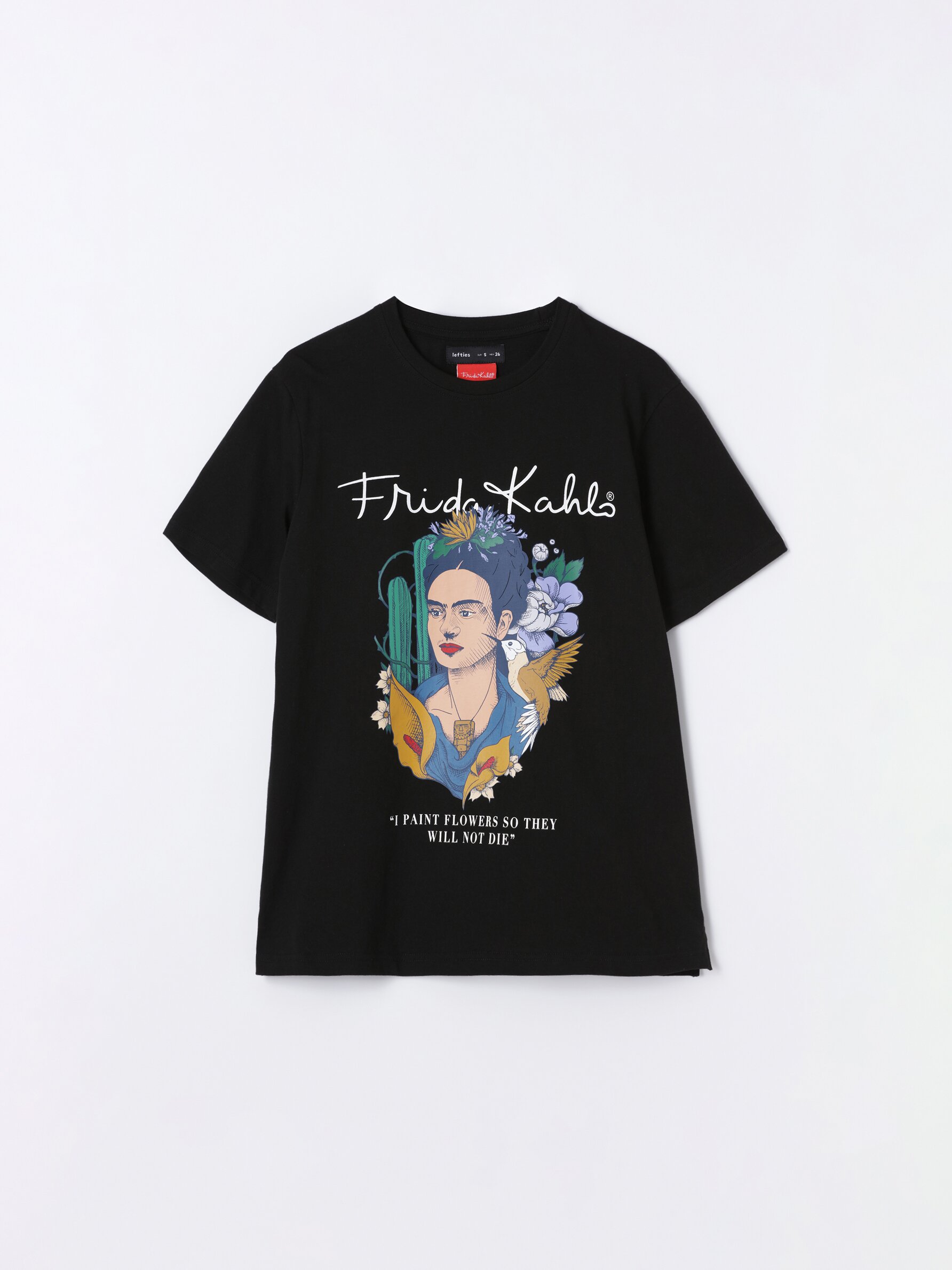 Frida T-shirt - Sleeve T-shirts - T-shirts - CLOTHING - Woman | Lefties Oman