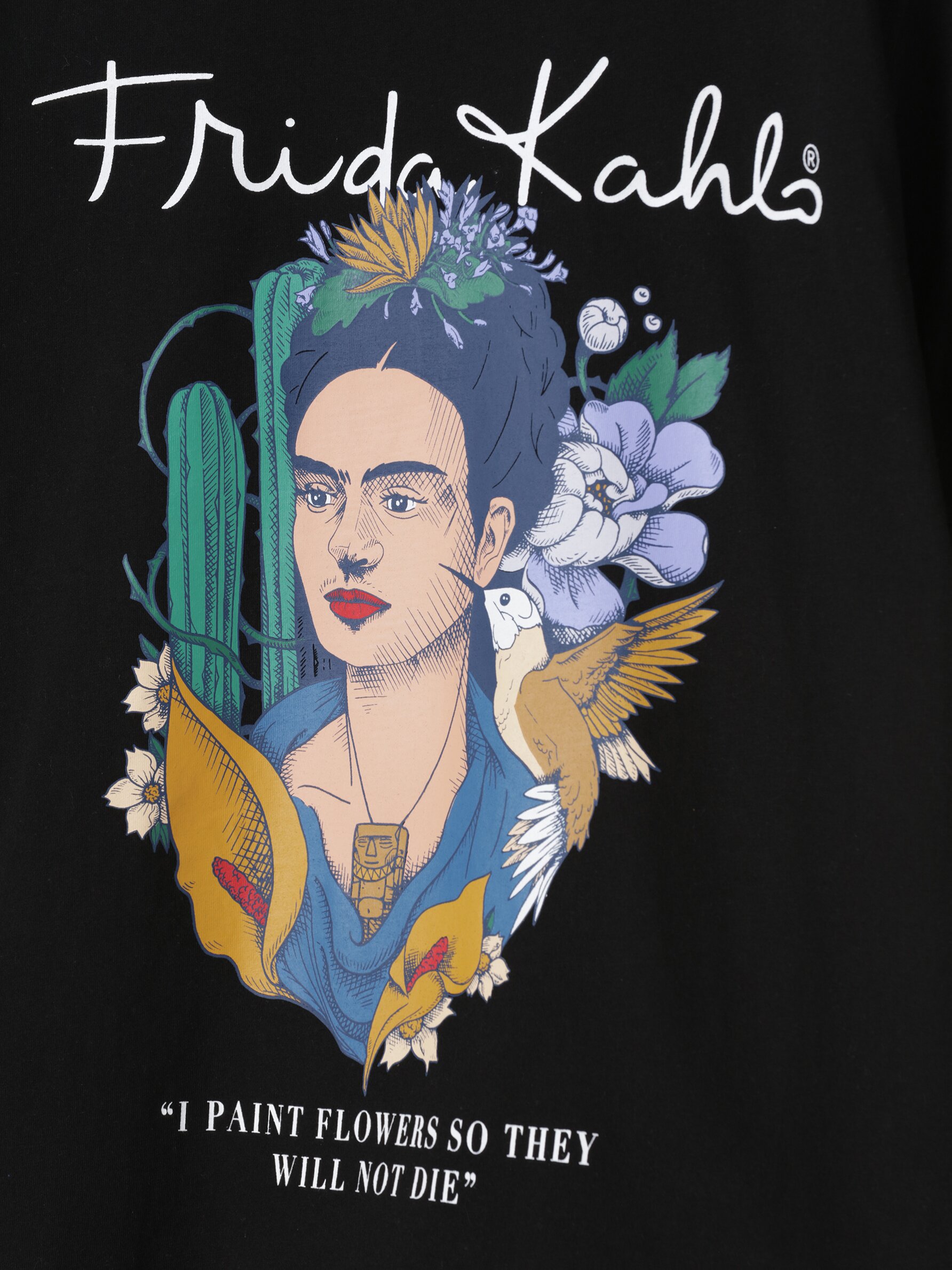 Kahlo® T-shirt - - T-shirts - CLOTHING - Woman - | Lefties Oman