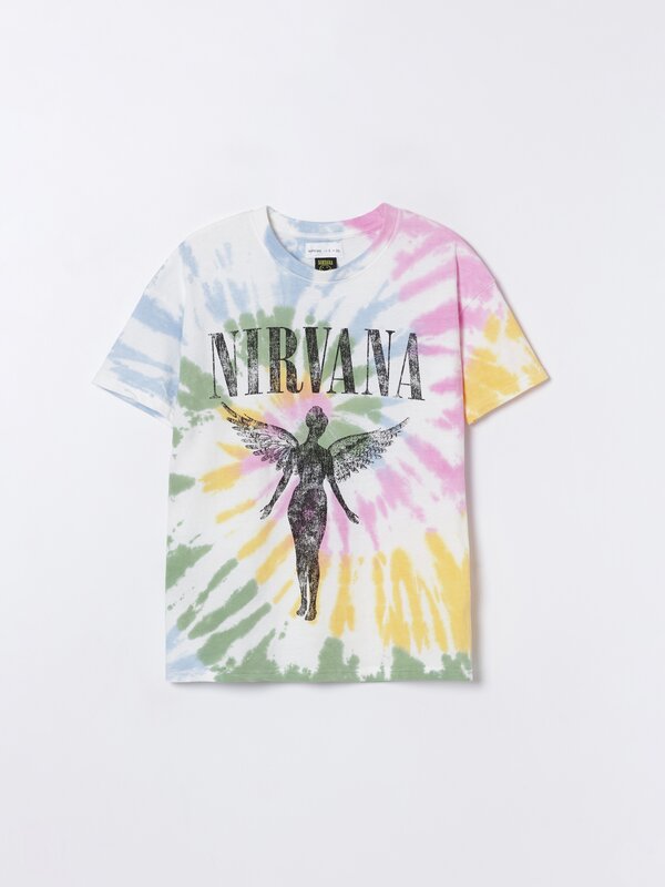 Nirvana tie-dye T-shirt