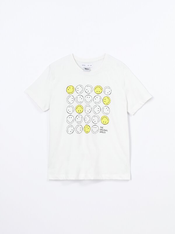 Smiley® print T-shirt