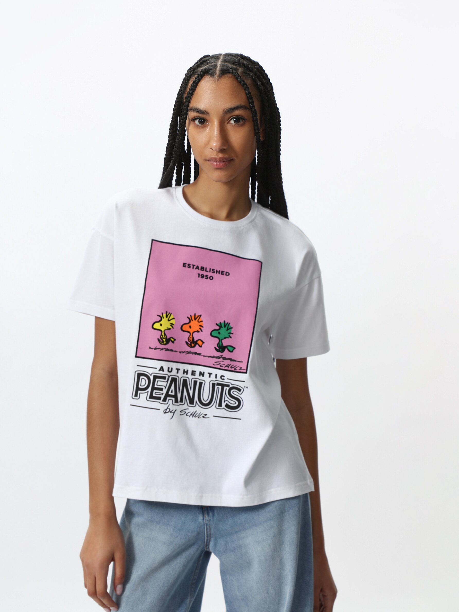 Camiseta de Peanuts™ - ROPA - MUJER | Lefties Mexico