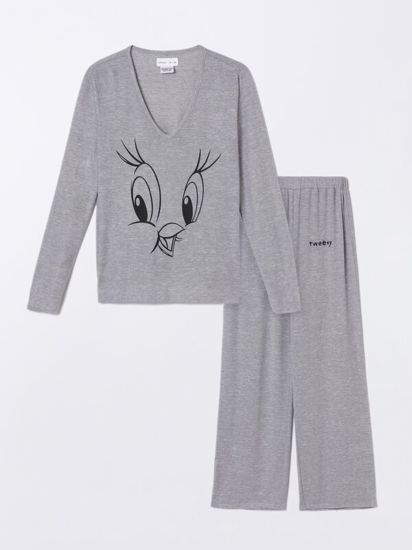 Looney Tunes © &™ Warner Bros print pyjama set